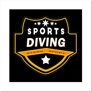 Sports Diving Posters and Art